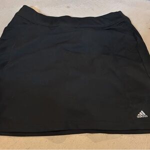 adidas Black Sport Skort with Small Logo